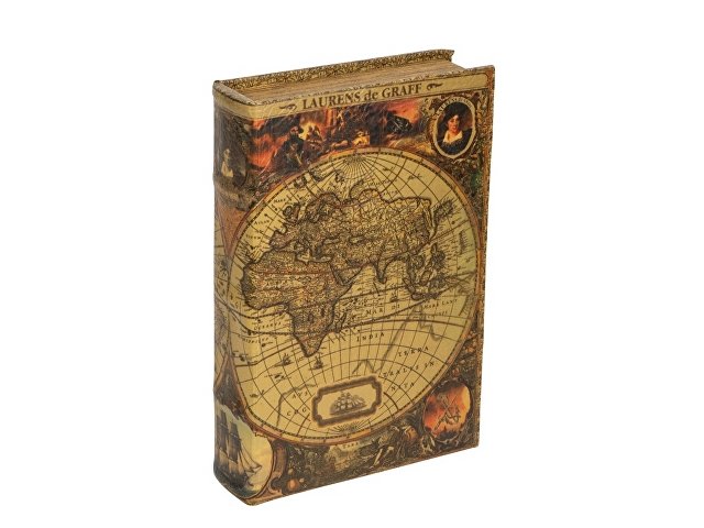 Подарочная коробка «Карта мира» L (K486938B)