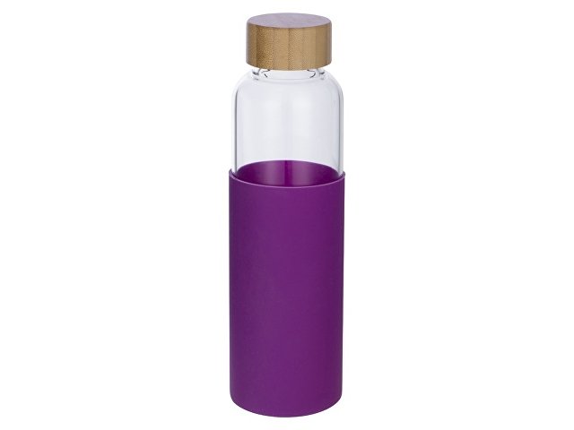 Стеклянная бутылка для воды в силиконовом чехле «Refine» (K887319)