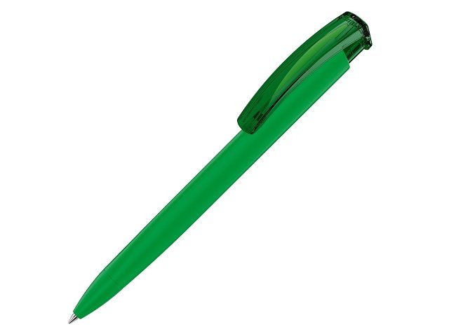 Ручка пластиковая шариковая трехгранная «Trinity K transparent Gum» soft-touch (K187926.23)