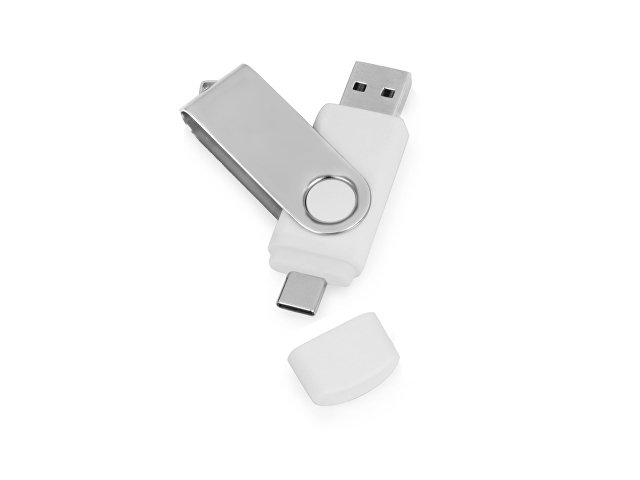 K6202.06.16 - USB3.0/USB Type-C флешка на 16 Гб «Квебек C»