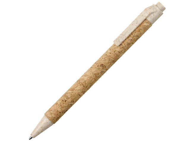 K11576.16 - Ручка из пробки и переработанной пшеницы шариковая «Evora»