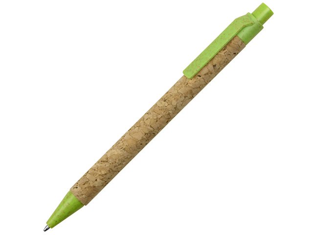 K11576.03 - Ручка из пробки и переработанной пшеницы шариковая «Evora»
