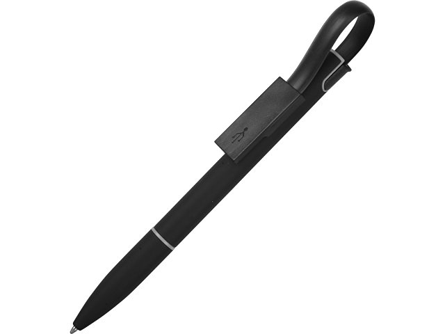 Ручка металлическая шариковая «Connect» с кабелем USB 2 в 1 (K11411.07)