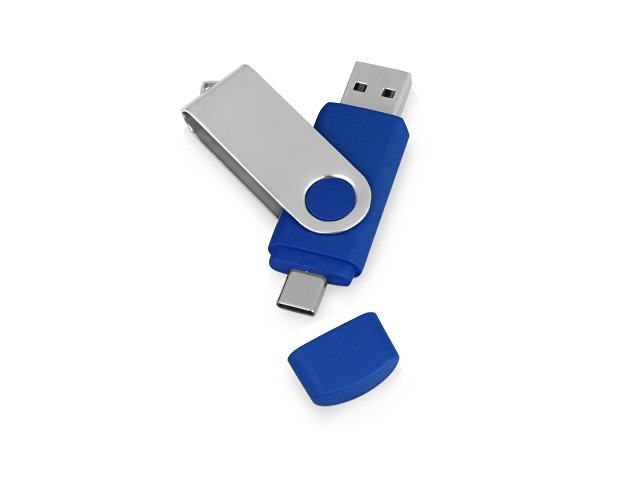 K6202.02.16 - USB3.0/USB Type-C флешка на 16 Гб «Квебек C»