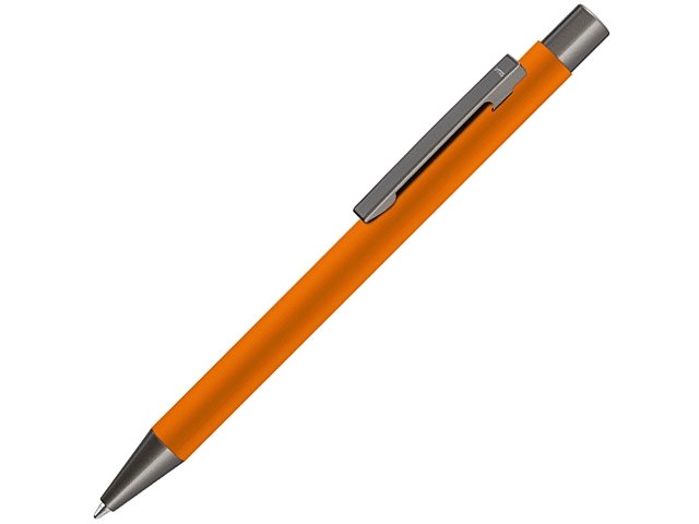 Ручка металлическая шариковая «Straight Gum» soft-touch с зеркальной гравировкой (K187927.13)
