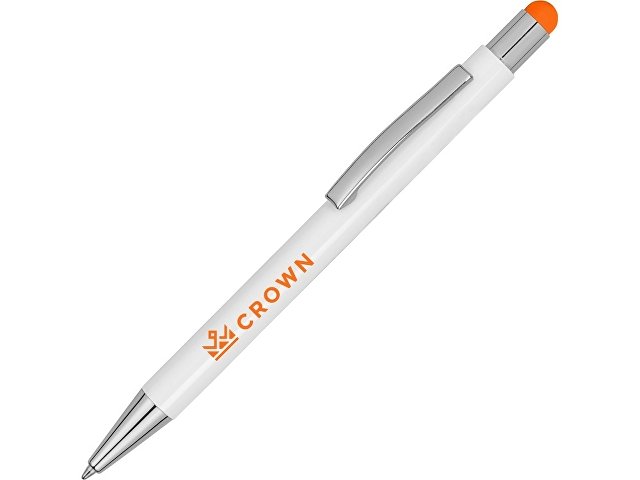 Ручка металлическая шариковая «Flowery» со стилусом (K11314.13)