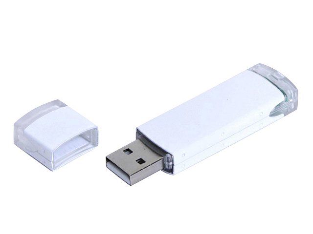 K6014.4.06 - USB 2.0- флешка промо на 4 Гб прямоугольной классической формы