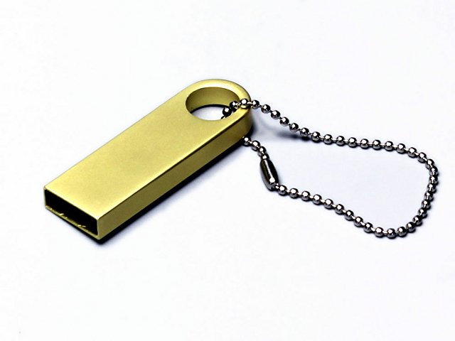 USB 2.0-флешка на 512 Мбайт с мини чипом и круглым отверстием (K6589.512.05)