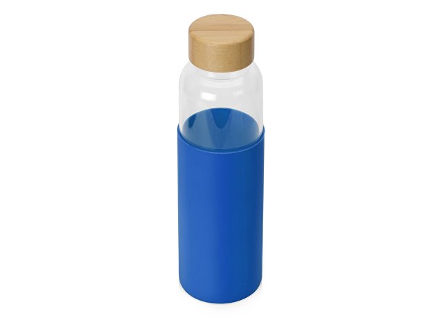 K887312 - Стеклянная бутылка для воды в силиконовом чехле «Refine»