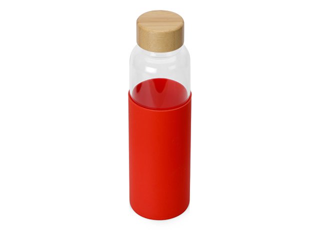 Стеклянная бутылка для воды в силиконовом чехле «Refine» (K887311)