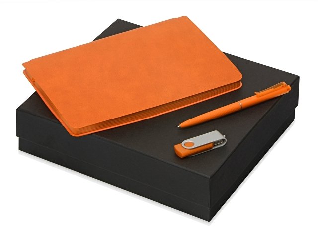 Подарочный набор «Notepeno» с блокнотом А5, флешкой и ручкой (K700415.08)
