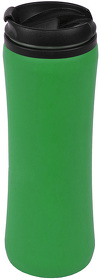 H33100/15 - Термокружка FLOCK;  450 мл; зеленый; пластик/металл