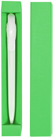 Футляр для одной ручки JELLY, зеленый, картон