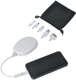Аккумулятор "Handy" (2000мАh), в сумочке, с набором переходников и подставкой для телефона (H15512)