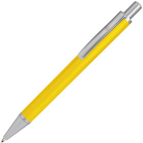 CLASSIC, ручка шариковая, желтый/серебристый, металл, синяя паста (H19601/03)