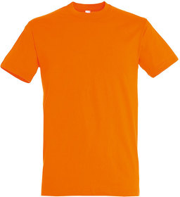 Футболка мужская REGENT, оранжевый, 100% х/б, 150 г/м2 (H711380.400)