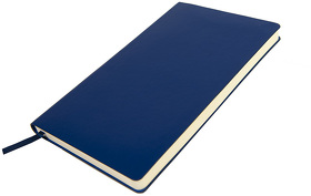 Бизнес-блокнот SMARTI, A5, синий, мягкая обложка, в клетку (H21234/24)