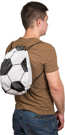 Рюкзак для обуви (сменки) или футбольного мяча; 45х46 cm; 210D полиэстер