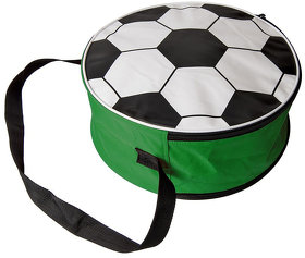 Сумка футбольная; зеленый, D36 cm; 600D полиэстер