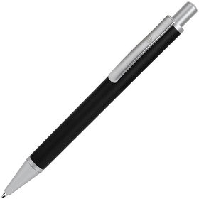 H19601/35 - CLASSIC, ручка шариковая, черный/серебристый, металл