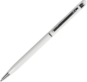 TOUCHWRITER, ручка шариковая со стилусом для сенсорных экранов, белый/хром, металл (H1102/01)