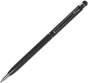 TOUCHWRITER, ручка шариковая со стилусом для сенсорных экранов, черный/хром, металл (H1102/35)