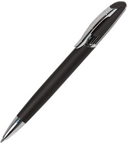 FORCE, ручка шариковая, черный/серебристый, металл