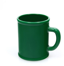 Кружка "Радуга"; зеленая, D=7,9см, H=9,6см, 300мл; пластик; тампопечать (H15604/15)