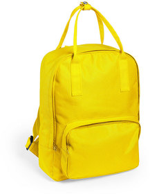 Рюкзак SOKEN, желтый, 39х29х12 см, полиэстер 600D