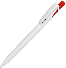 TWIN, ручка шариковая, красный/белый, пластик (H161/01/08)
