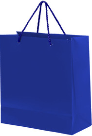 Пакет подарочный GLAM MINI 24х9х28 см, синий
