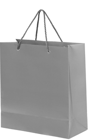 H21071/30 - Пакет подарочный GLAM MINI 24х9х28 см,  серый