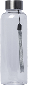 H40315/01 - Бутылка для воды WATER, 550 мл; прозрачный, пластик rPET, нержавеющая сталь
