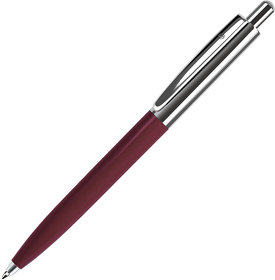 H1330/13 - BUSINESS, ручка шариковая, бордо/серебристый, металл/пластик