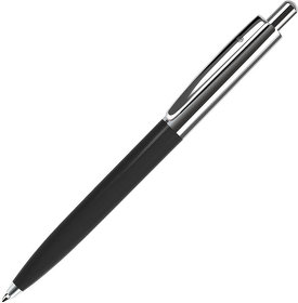 BUSINESS, ручка шариковая, черный/серебристый, металл/пластик (H1330/35)