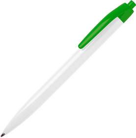 N8, ручка шариковая, белый/зеленый, пластик (H22803/01/15)