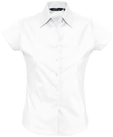 Рубашка женская "Excess", белый, 97% х/б, 3% п/эг/м2 (H717020.102)