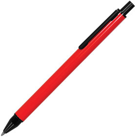 IMPRESS, ручка шариковая, красный/черный, металл (H37001/08)