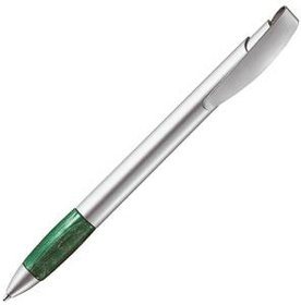 X-9 SAT, ручка шариковая, зеленый/хром, пластик/металл (H227/15/N)
