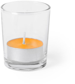 Свеча PERSY ароматизированная (апельсин), 6,3х5см,воск, стекло (H346485/06)