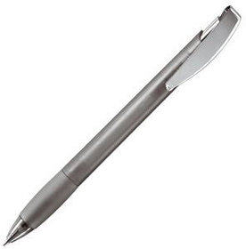 X-9 FROST, ручка шариковая, фростированный серый/хром, пластик/металл