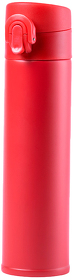 Термос вакуумный POLTAX, 330мл, красный, нержавеющая сталь