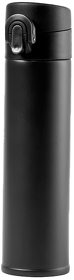 Термос вакуумный POLTAX, 330мл, черный, нержавеющая сталь