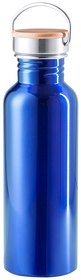 H346162/24 - Бутылка для воды  TULMAN, сталь, 800 мл, синий