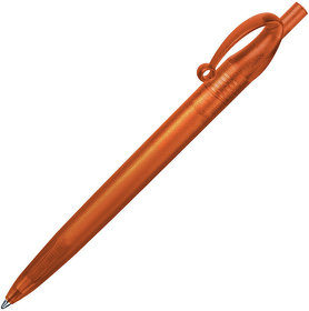 JOCKER, ручка шариковая, фростированный оранжевый, пластик