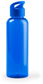 Бутылка для воды LIQUID, 500 мл; 22х6,5см, синий, пластик rPET