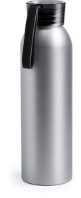 Бутылка для воды TUKEL, черный, 650 мл,  алюминий, пластик (H345986/35)