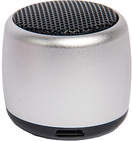 Портативная mini Bluetooth-колонка Sound Burger "Loto" серебро (H26530/47)