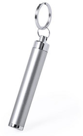 H345834/47 - Брелок BIMOX с фонариком, серый, пластик, L=8,5 см, D=1.4 см