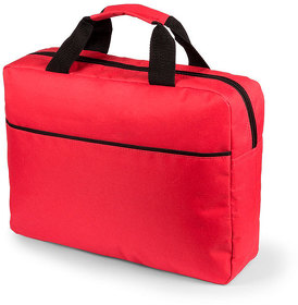 H344613/08 - Конференц-сумка HIRKOP, красный, 38 х 29,5 x 9 см, 100% полиэстер 600D
